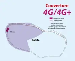 Carte Faaite - 4G