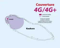Carte Kaukura - 4G