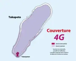 Carte Takapoto - 4G