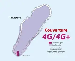 Carte Takapoto - 4G