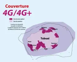 Carte Tubuai - 4G