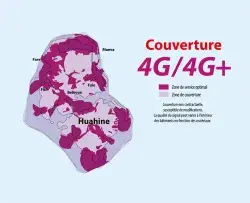 Carte Huahine - 4G